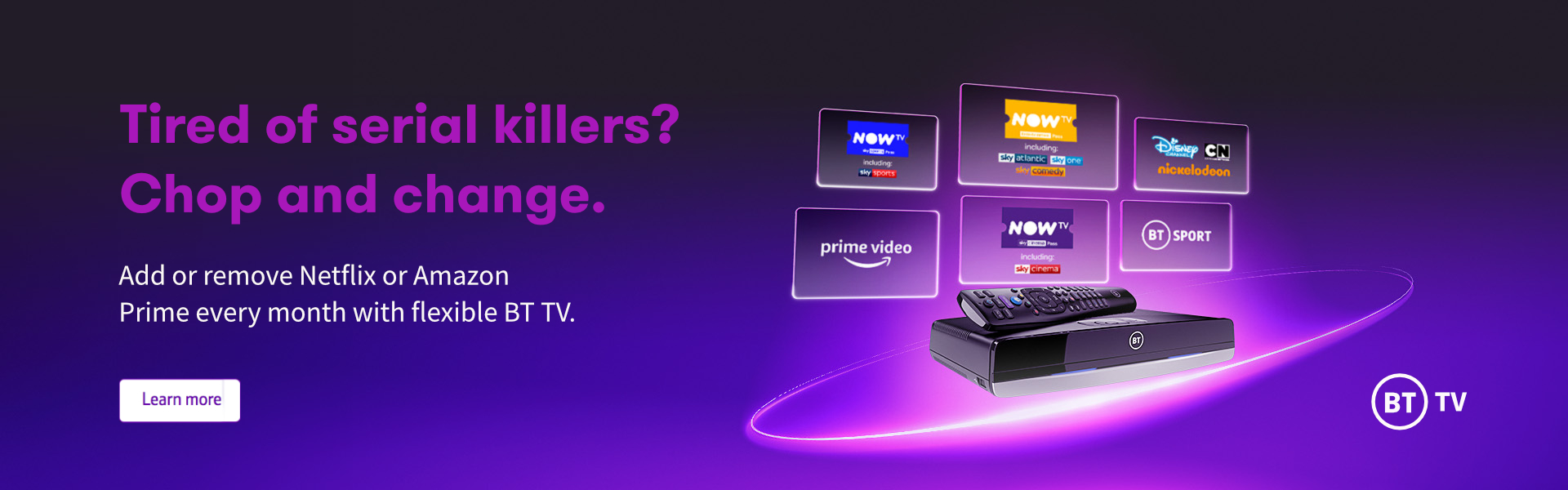 Bt tv amazon prime hot sale